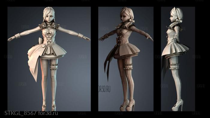 STKGL_8567 3d stl модель для ЧПУ