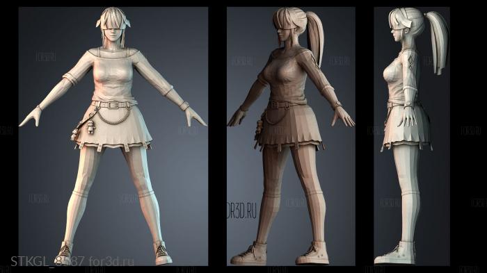 STKGL_8587 3d stl модель для ЧПУ