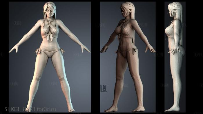 STKGL_8593 3d stl модель для ЧПУ