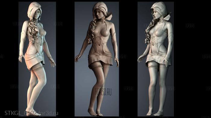 STKGL_8602 3d stl модель для ЧПУ