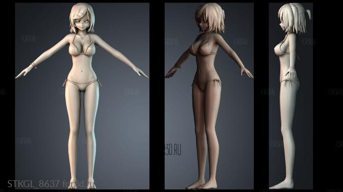 STKGL_8637 3d stl модель для ЧПУ