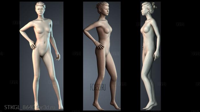 STKGL_8640 3d stl модель для ЧПУ