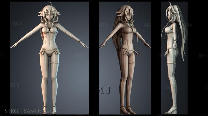 STKGL_8654 3d stl модель для ЧПУ