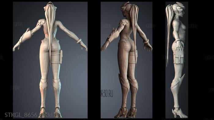 STKGL_8656 3d stl модель для ЧПУ