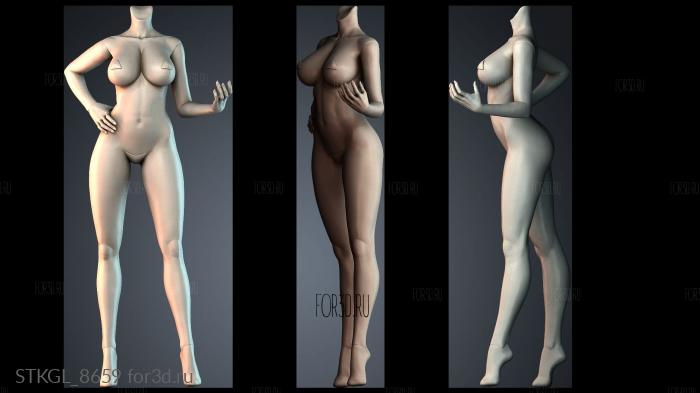 STKGL_8659 3d stl модель для ЧПУ