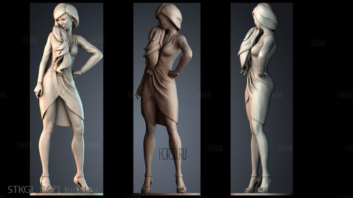 STKGL_8671 3d stl модель для ЧПУ