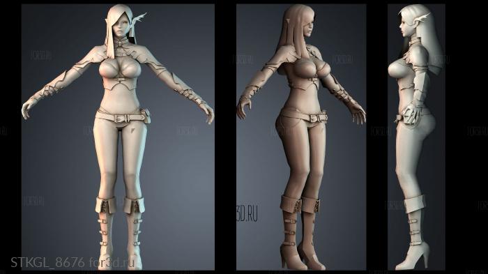 STKGL_8676 3d stl модель для ЧПУ