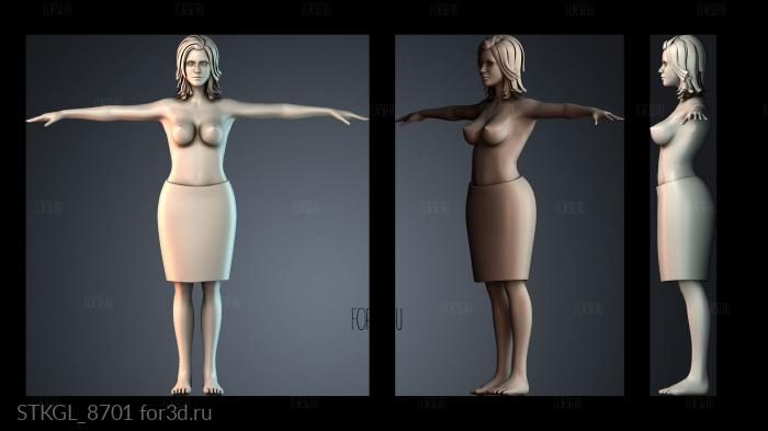 STKGL_8701 3d stl модель для ЧПУ