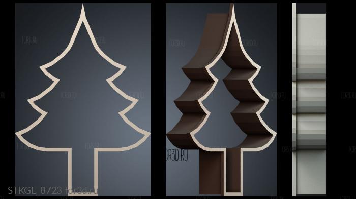 STKGL_8723 3d stl модель для ЧПУ