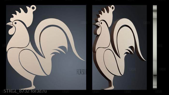 STKGL_8732 3d stl модель для ЧПУ