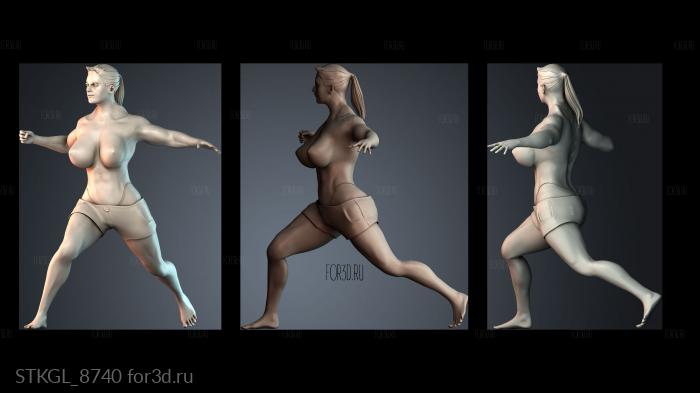 STKGL_8740 3d stl модель для ЧПУ