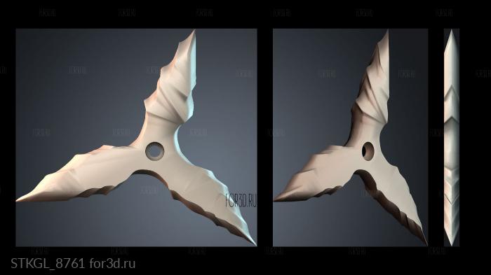 STKGL_8761 stl model for CNC
