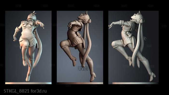 STKGL_8821 stl model for CNC