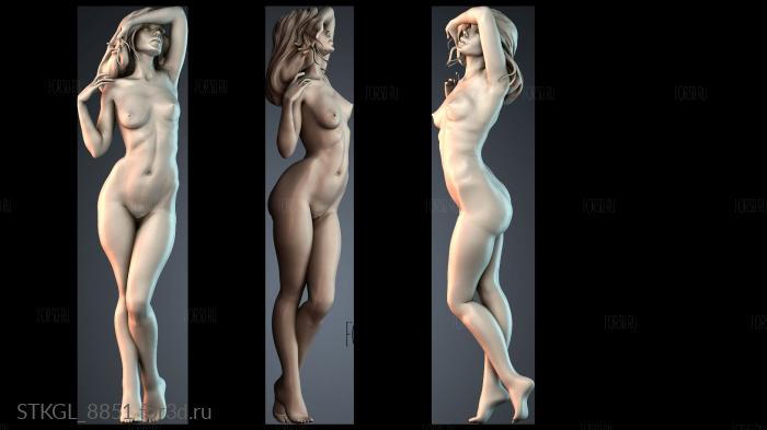 STKGL_8851 stl model for CNC