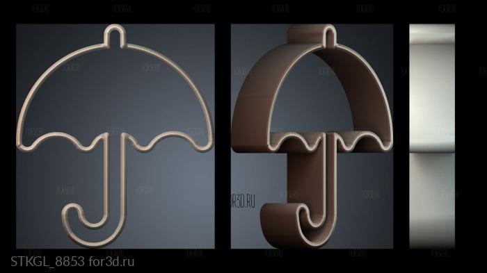 STKGL_8853 stl model for CNC