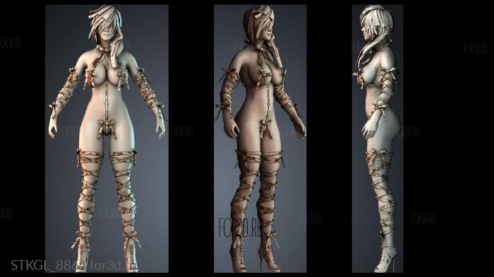 STKGL_8864 stl model for CNC