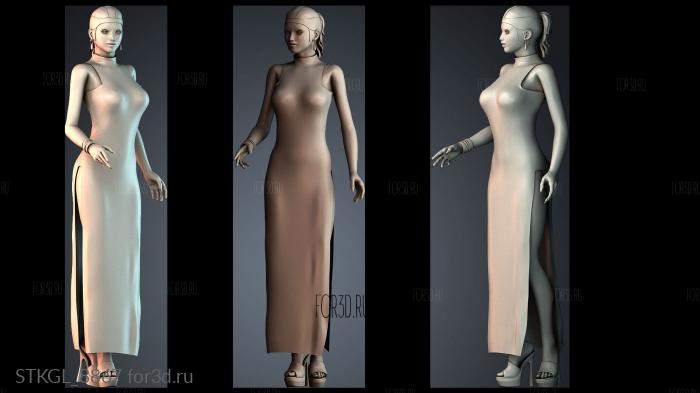 STKGL_8867 stl model for CNC