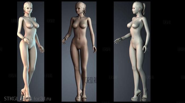 STKGL_8868 stl model for CNC