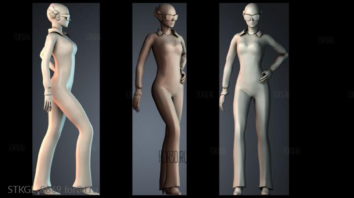 STKGL_8869 stl model for CNC