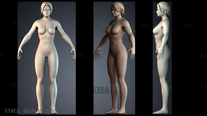 STKGL_8876 stl model for CNC