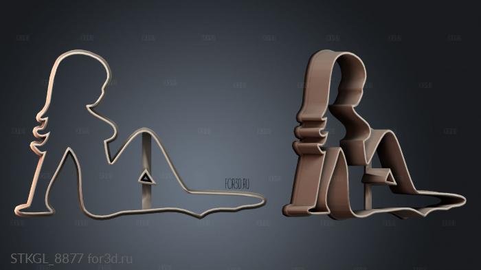 STKGL_8877 stl model for CNC