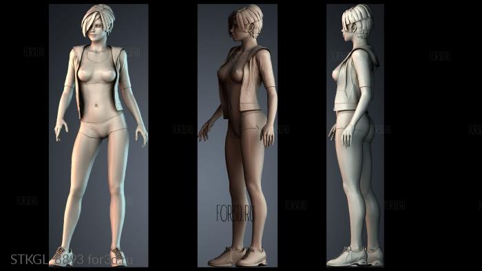 STKGL_8893 stl model for CNC