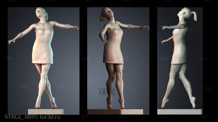 STKGL_8895 stl model for CNC