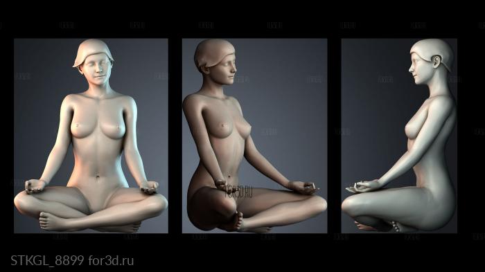 STKGL_8899 stl model for CNC