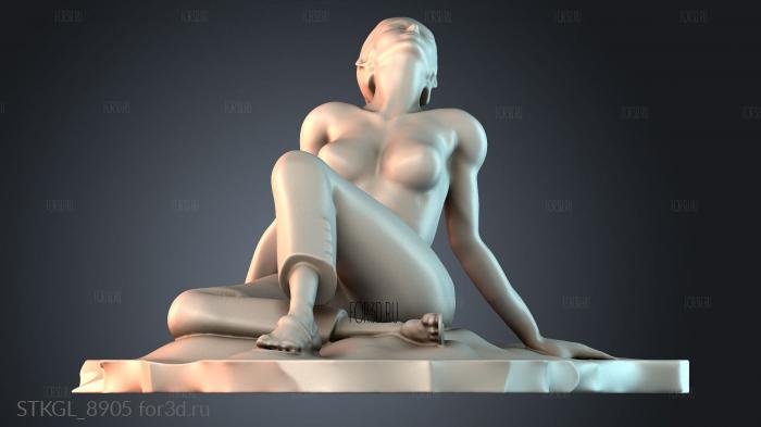 STKGL_8905 stl model for CNC