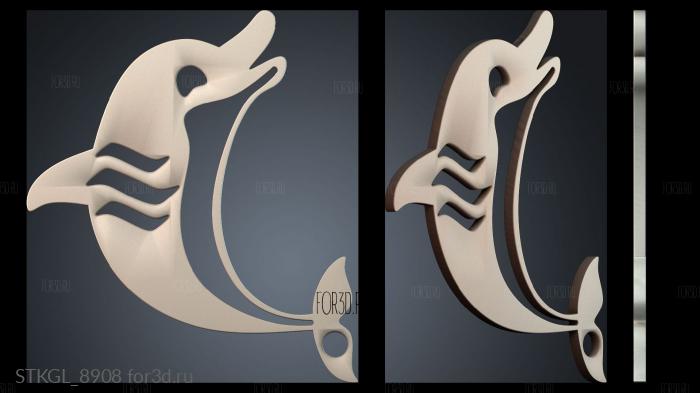 STKGL_8908 stl model for CNC