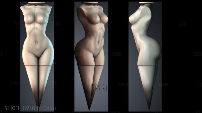 STKGL_8910 stl model for CNC