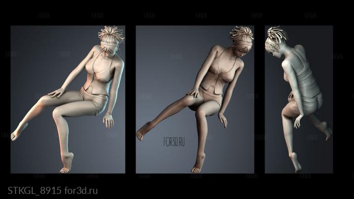 STKGL_8915 stl model for CNC