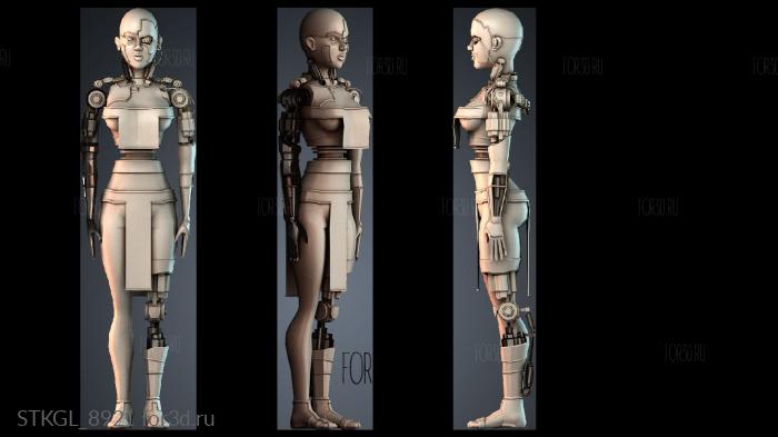 STKGL_8921 stl model for CNC