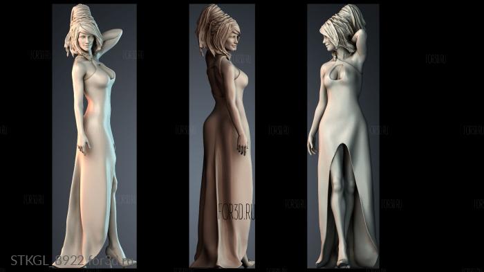 STKGL_8922 stl model for CNC