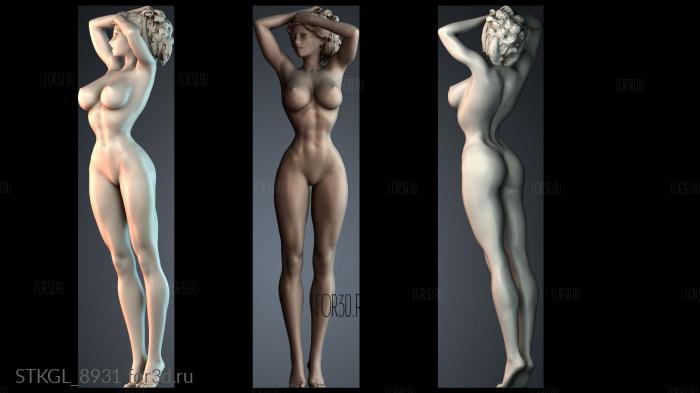 STKGL_8931 stl model for CNC