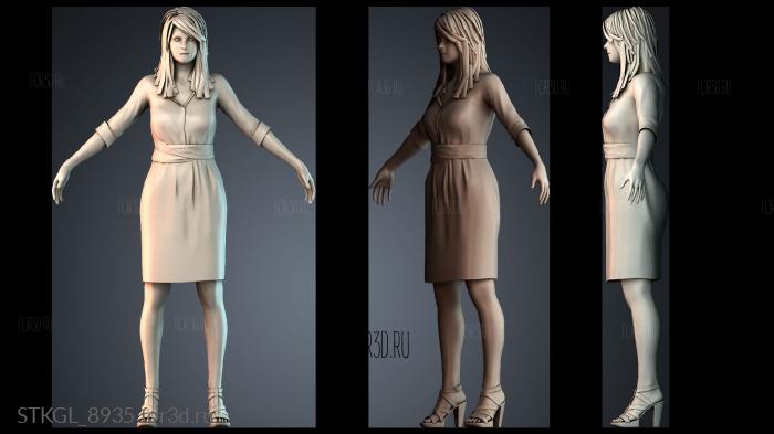 STKGL_8935 stl model for CNC