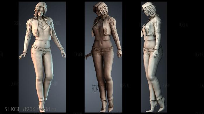 STKGL_8936 stl model for CNC