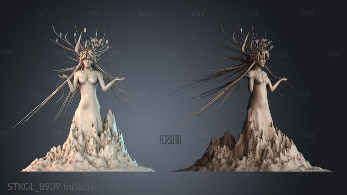 STKGL_8939 stl model for CNC