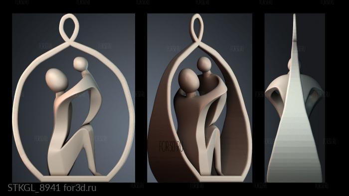 STKGL_8941 stl model for CNC