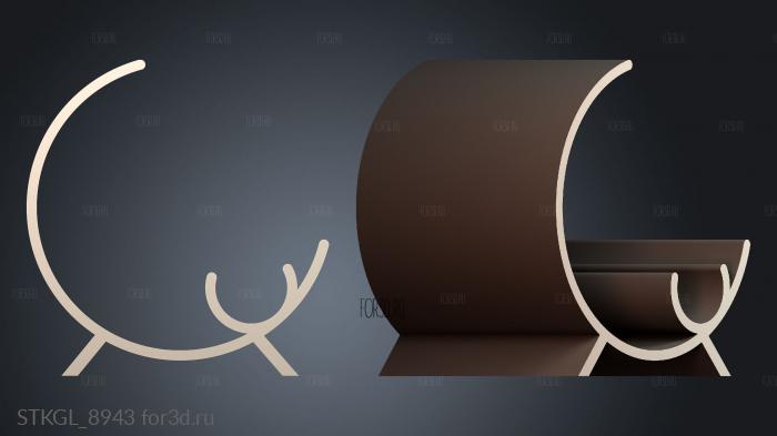 STKGL_8943 stl model for CNC