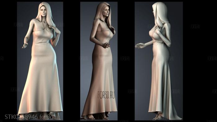 STKGL_8946 stl model for CNC