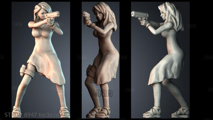 STKGL_8947 stl model for CNC