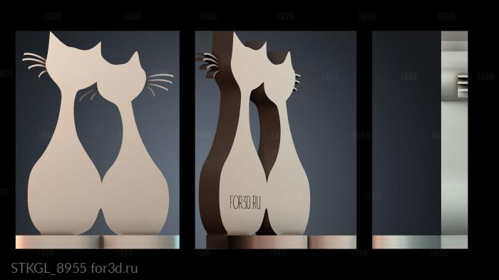 STKGL_8955 stl model for CNC