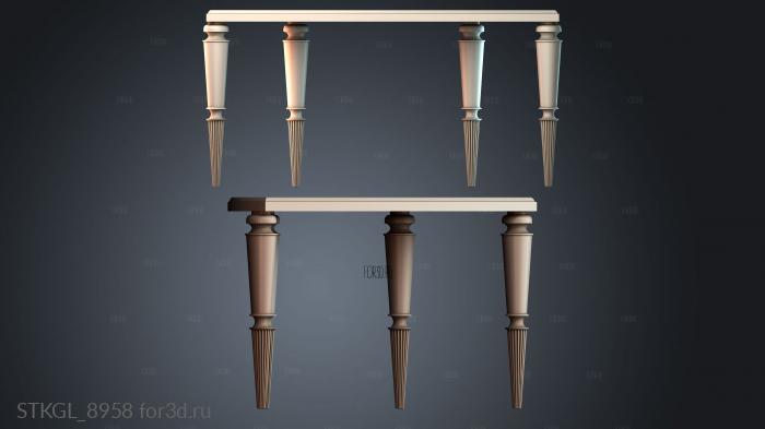 STKGL_8958 stl model for CNC