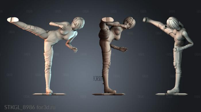 STKGL_8986 stl model for CNC