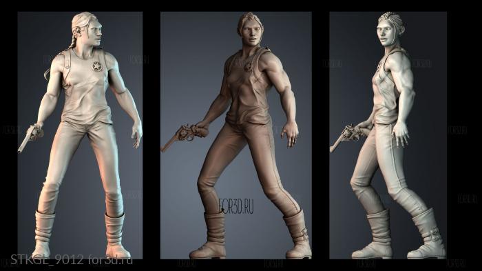 STKGL_9012 stl model for CNC