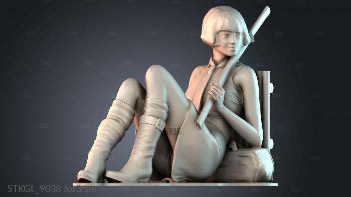 STKGL_9038 stl model for CNC