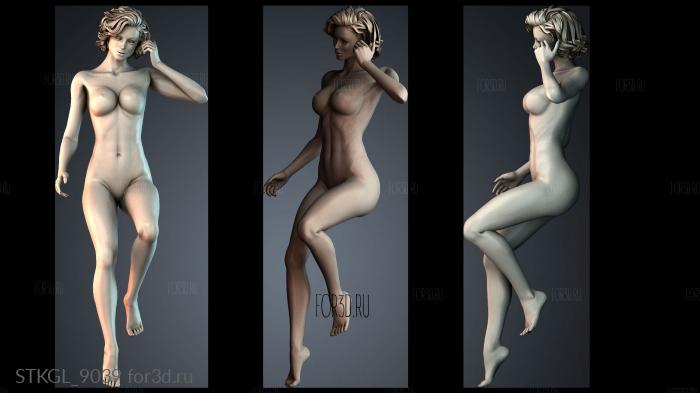 STKGL_9039 stl model for CNC