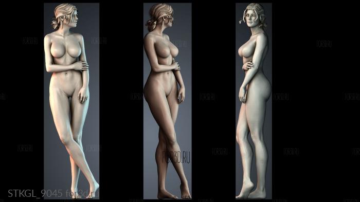 STKGL_9045 stl model for CNC