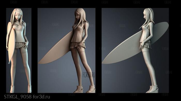 STKGL_9058 3d stl модель для ЧПУ